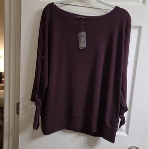 The Limited Maroon Blouse